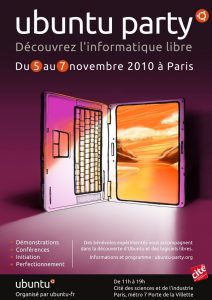 Ubuntu Party de Paris, du 5 au 7 novembre !