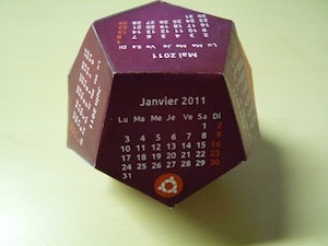 Votre calendrier Ubuntu 2011